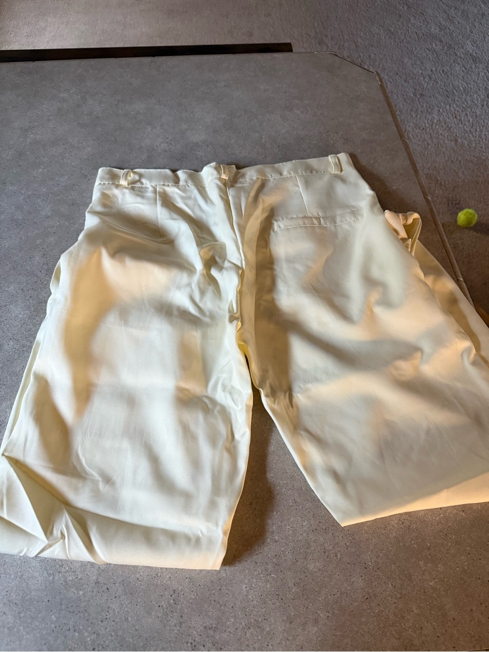Light Yellow & grey men’s joggers